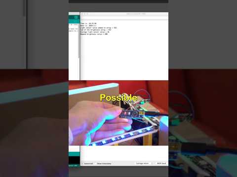 DIY shelf with a hidden clock using #arduino by @DIYMachines