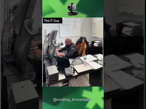 Hats off the patience of that it guy 😂 | #coding #memes #programming #python #javascript #ai #it