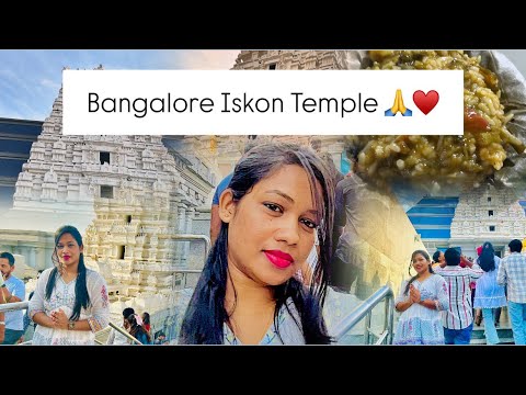 Iskon Temple 📍Bangalore #odiavlogs #lifestylewithrupali #youtube #dailyvlogs ly