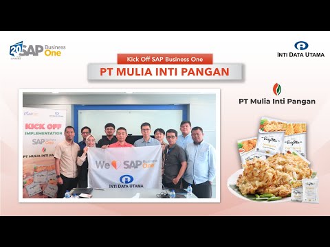 Membantu Transformasi Digital PT Mulia Inti Pangan (Sriboga Easymix ) #sapb1 #erp