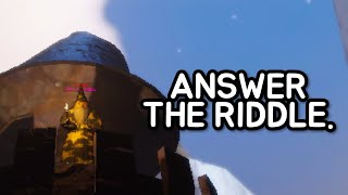 We Took the Enemy Base to Ask Riddles (seriously)