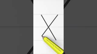 Letter X writing Practice for Kids #X, #alphabets #funandlearning  #kidseducation #englishletters