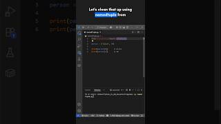Python Hack #10: Simplify Tuples with Namedtuple | Clean & Readable Python Data