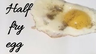 Half fry egg/ shorts