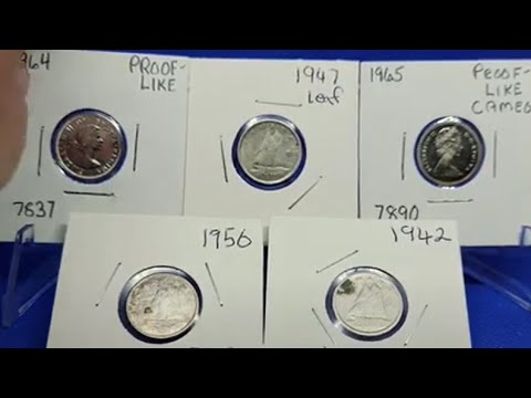 Canadian Silver Dimes