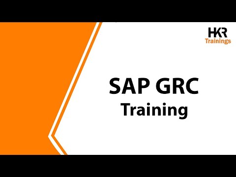 SAP GRC Training | SAP GRC Certification Course Online | Introduction To SAP GRC - HKR Trainings