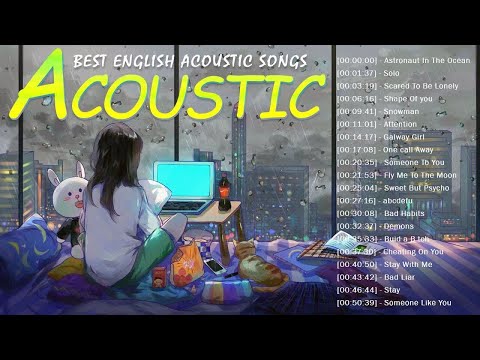 Best English Acoustic Music 2022 🎸 Top Hits Acoustic Cover Of Popular Love Songs