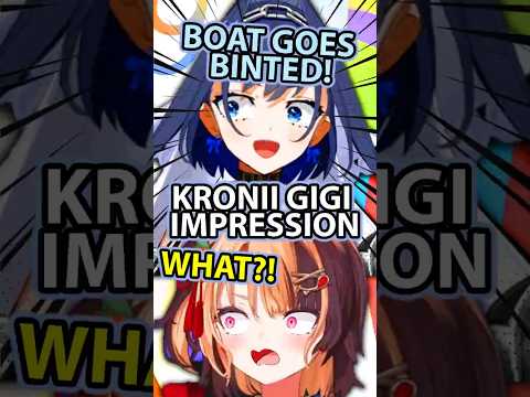 Kronii did Gigi's Boat Goes Binted Caught Everyone Off Guard [Hololive Kronii Gigi Raora]