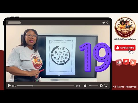 🔍 Number 19: Count and Recognize