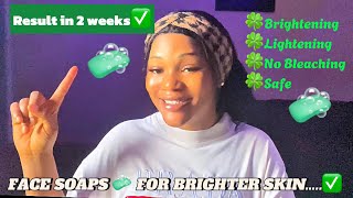 BEST SOAPS TO BRIGHTEN AND LIGHTEN YOUR FACE #soap #cleanser #kojc