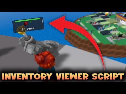 Inventory Viewer Script GUI - ROBLOX EXPLOITING