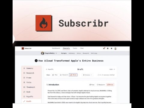 How to Write VIRAL YouTube Scripts in Minutes (Without Hiring a Writer!) | Subscribr lifetime deal