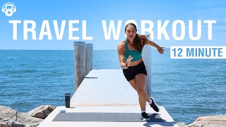 12 Minute | Travel Workout | Full Body Tabata HIIT