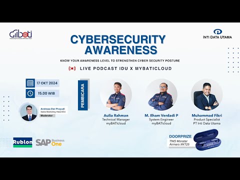 Waspada Ancaman Siber! Rublon & SAP Business One di Era Keamanan Digital | IDU PODCAST #5