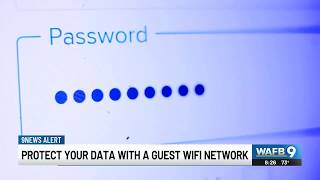 Protect your data with a guest Wi-Fi network