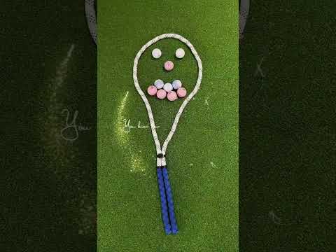 Improve Golf Swing with Rope Trainer!#golf #golftips #practicegolf   #ropeswing #golfswing