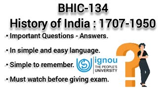 #bhic134 #ignoubagcousre #ignoupreviousyearquestionpaper most important question answer