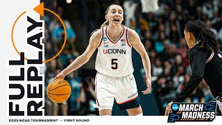 UConn vs. Arkansas State: 2025 NCAA women's first round | FULL REPLAY