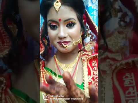 Real Bride ✨ .. Makeover by me .#reel #ytshorts #mua #professional #makeover #instagood #instalike