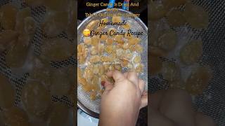 😷Homemade Ginger Candy Recipe #gingercandy #gingerrecipe #candy #candyrecipe #short #trending #viral