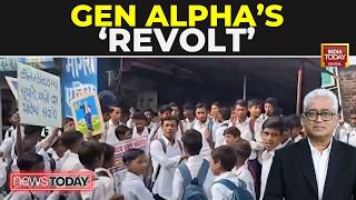 India Today Ground Report: Gen Alpha Protests Broken School System In UP & Rajasthan | Gen Z Protest