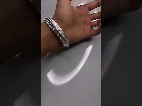 silver kada  / kada design🤍#shorts#viral #jewellerydesign #jewellery #goldn#earrings #viral