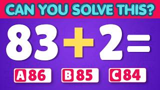 Can You Pass This Maths Quiz? 🎯 🏆 | The Ultimate Math Quiz for Grade 2 from Easy to Impossible!