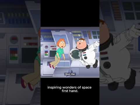 When Peter Griffin becomes an astronaut 🤣 | Family Guy #shorts #familyguy