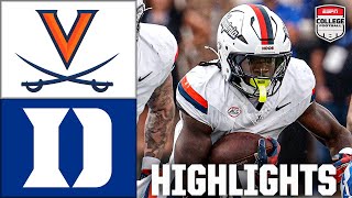 Virginia Cavaliers vs. Duke Blue Devils | Full Game Highlights | ESPN College Football