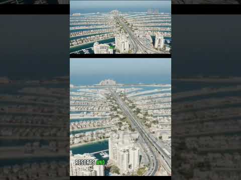 Palm Jumeirah Dubai #dubai4k #subscribe #top10destinations #shorts #palmjumeirah