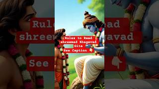 "Unlock the Wisdom of Bhagavad Gita | Essential Rules to Read & Reflect"