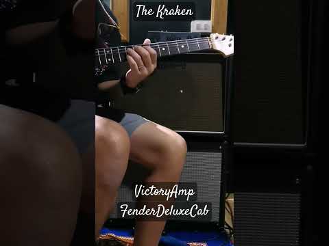 Victory Amp The Kraken​+Fender​Deluxe​1x12​Cab #victoryamps #fender #fenderdeluxecab #tenteerapak​