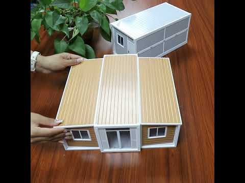 Expandable Container House Full Display | Modern Prefab Living Solution by Wellucky  #containerhome