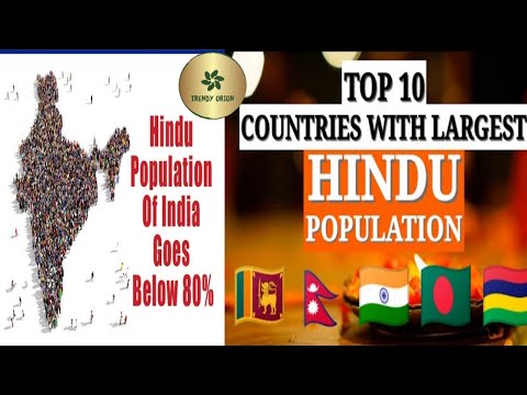 Top 10 Countries With Highest Hindu Population / Hindu Countries In The World