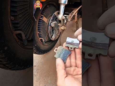 Easy Motorcycle Disc Brake Pad Replacement Hack 🛠️ #automobile  #DIYRepair #bikerepair #shorts #diy