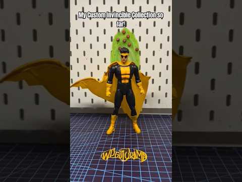 Here's my Invincible Collection so far! #invincible #mcfarlanetoys #customactionfigures  #wpgdiorama