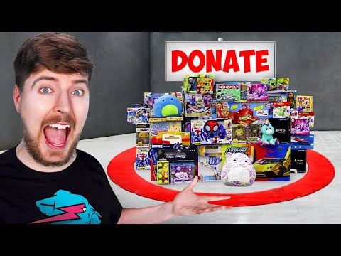 Anything You Can Fit In The Circle I'll Donate To Charity