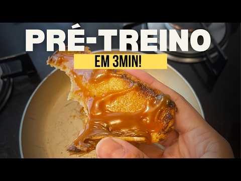 Esse DOCE DE LEITE cremoso é o MELHOR Pré-Treino! (disparado)