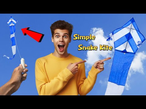 How to Make a Snake Kite – Easy Tutorial