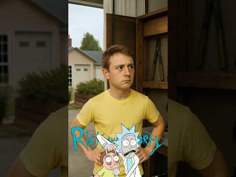 Rick And Morty Characters Comes to Life #livingcartoon #rickandmorty  #ai