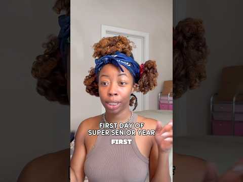 First day of my 5th year in school🥴 #school #blackgirlcreator #college #grwm