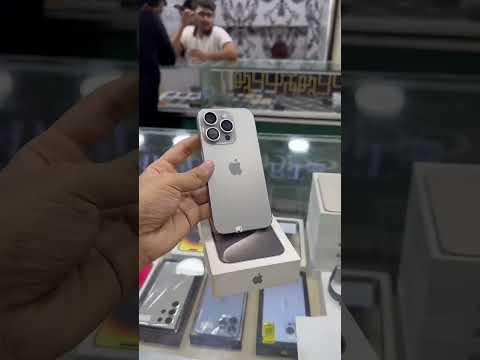 Iphone 15 Pro 256Gb 87% Battery PTA Approved #cellkorner #iphone #iphone15pro #celltalk #iphone