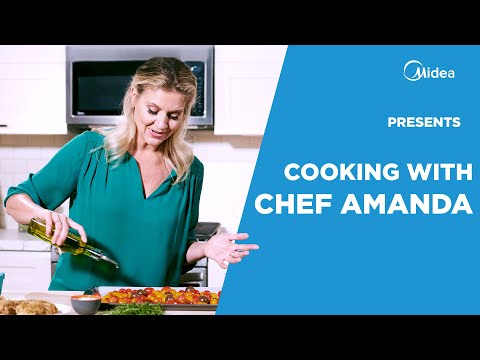 Midea Presents Cooking with Chef Amanda: Apple & Marzipan Caramel Tart