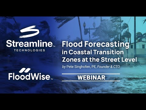 Flood Forecasting in Coastal Transition Zones at the Street Level