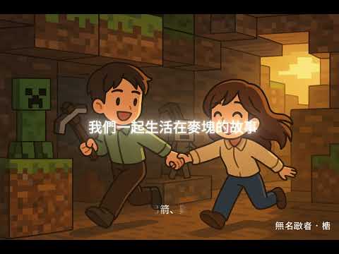 《我們在麥塊生活的日子》｜無名歌者・糖 🎤遊戲系饒舌快歌 AI 原創曲