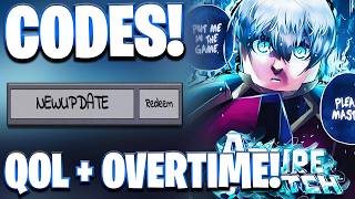 *QOL* NEW ALL QOL +OVERTIME UPDATE CODES FOR AZURE LATCH! ROBLOX AZURE LATCH CODES