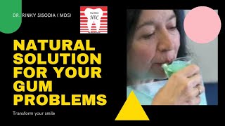 Stop Gum Problems Naturally#Natural remedies#health tips