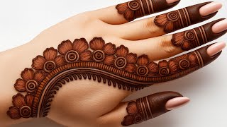 छठ पूजा स्पेशल _ आसान मेहंदी डिजाइन| simple mehndi design|mehndi ka design|mehndi design|chhath puja