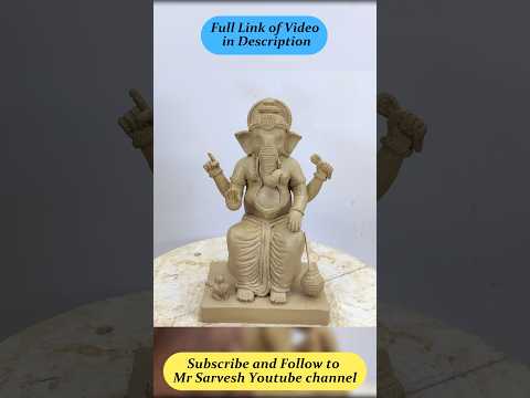चम्मच और बरतन  कि मदत से बनाये गणपती | #ganeshchaturthi2025 #ganpati #ecofriendlyganpati