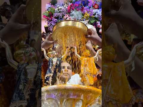 GAURA PURNIMA 2025 Special Maha Abhishekam at ISKCON Attapur #gaurapurnima #iskcon #abhishekam